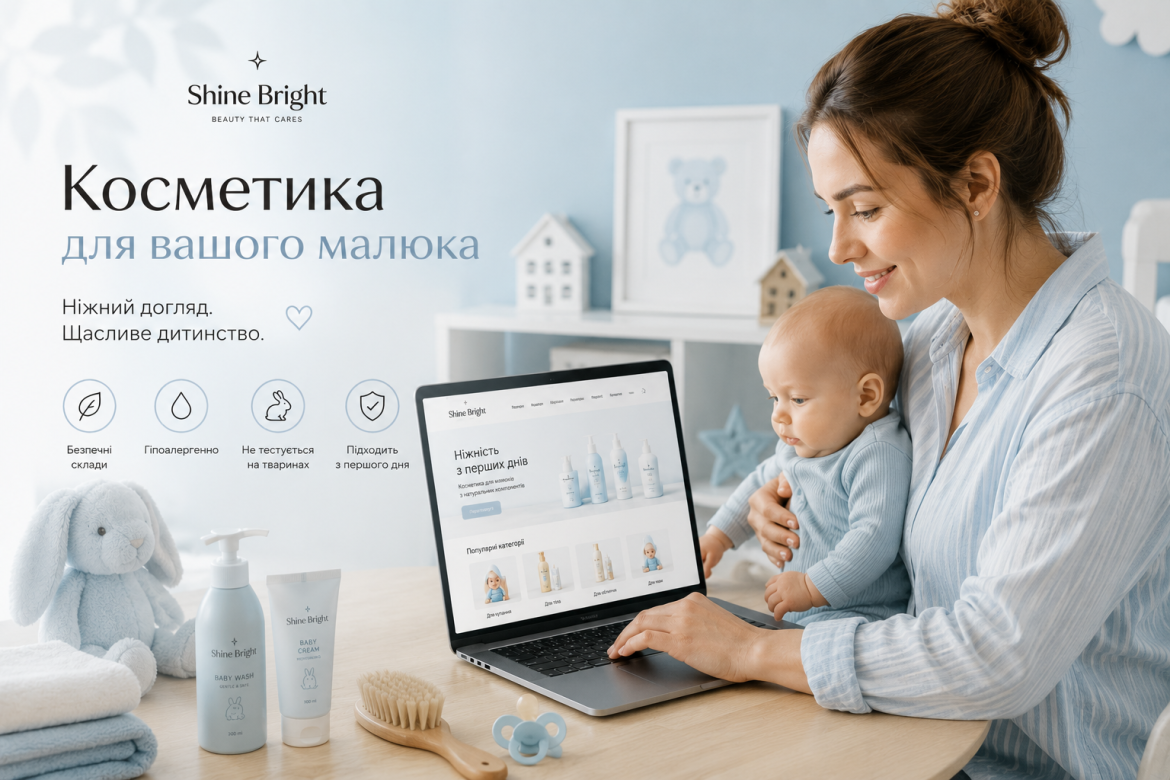 дитяча косметика Shine Bright